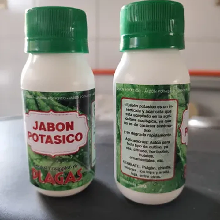 Jabón Potásico Insecticida Y Acaricida Ecológico 50ml 2