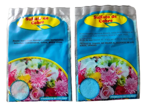 Sulfato De Cobre Sobre Fertilizante 15 Gr 1