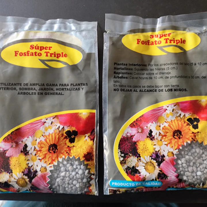 Super Fosfato Triple Fertilizante Sobre De Amplia Gama 15 Gr 2