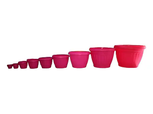 Macetero Plástico Redondo N°19 2,9l