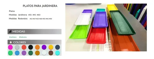 Plato Para Jardinera 2