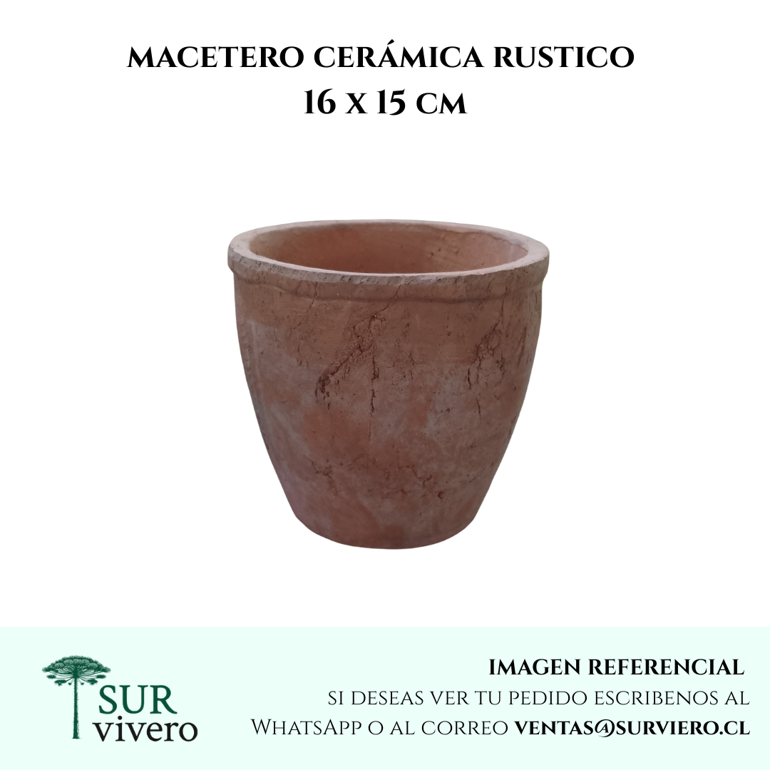 Macetero - Cerámica Rustico