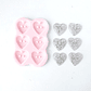 Molde Botón Corazón - Miniatura 1