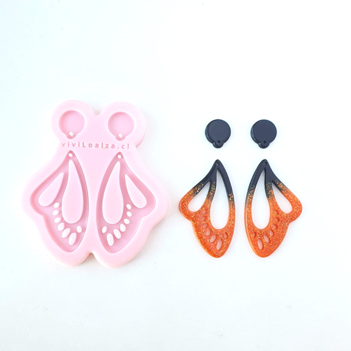 Molde Mariposa Monarca 1