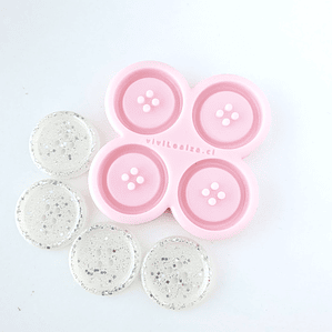 Molde Botón Redondo 25