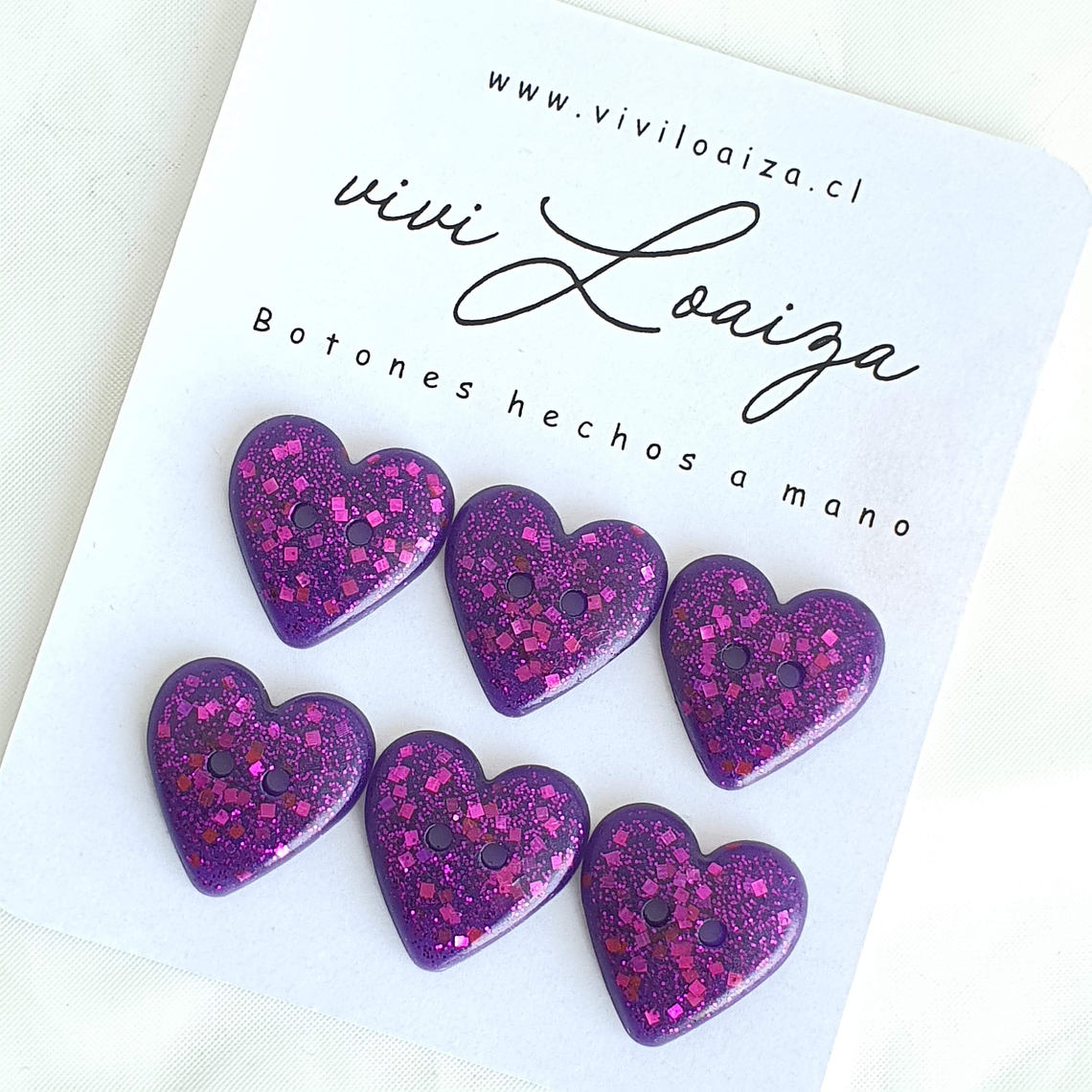 Molde Botón Corazón 2