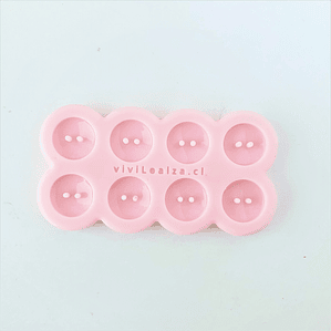 Molde Botón Liso 15