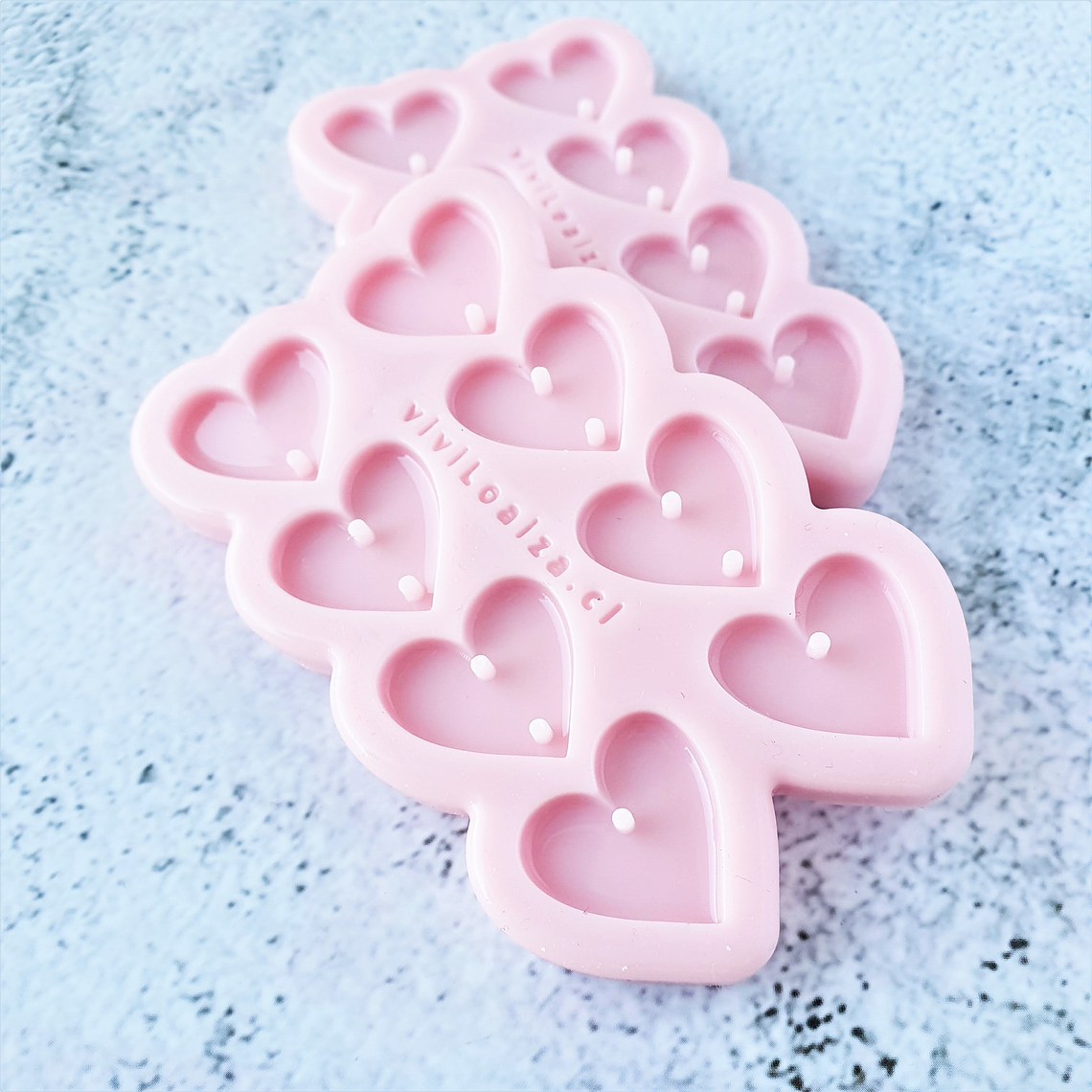 Molde Aro 4 Corazones 2