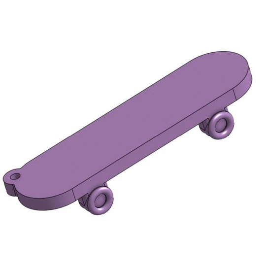 Molde Patineta 5