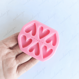 Molde Corazones 20mm