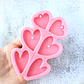Molde Corazones surtidos - Miniatura 3