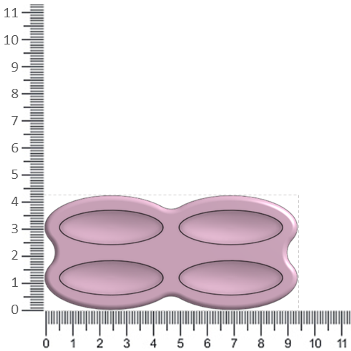 Molde Pinche Ovalado S 2