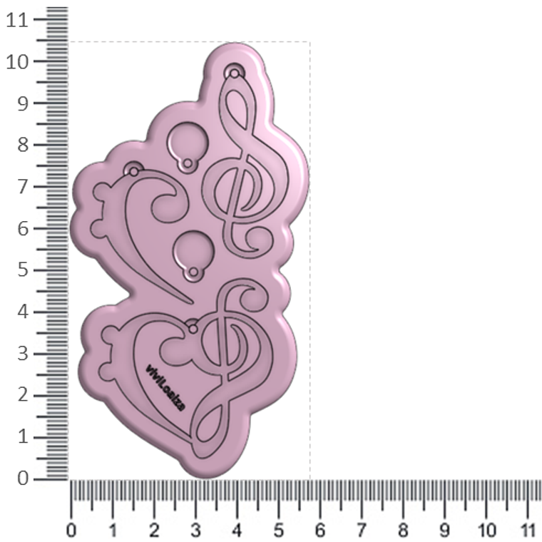 Molde Notas Musicales 2