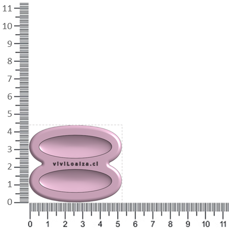 Molde Capsula Ovalada 3