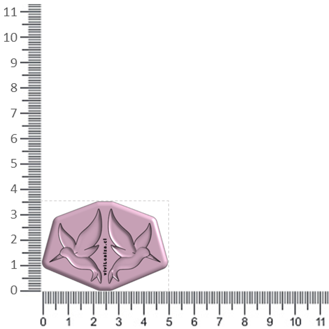 Molde Colibrí Mini 3