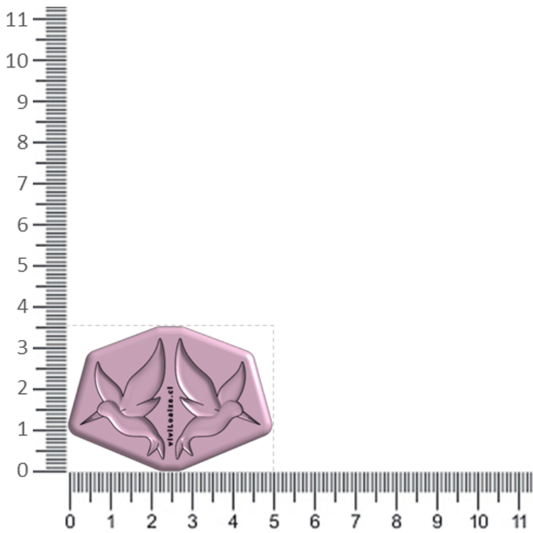 Molde Colibrí Mini 3