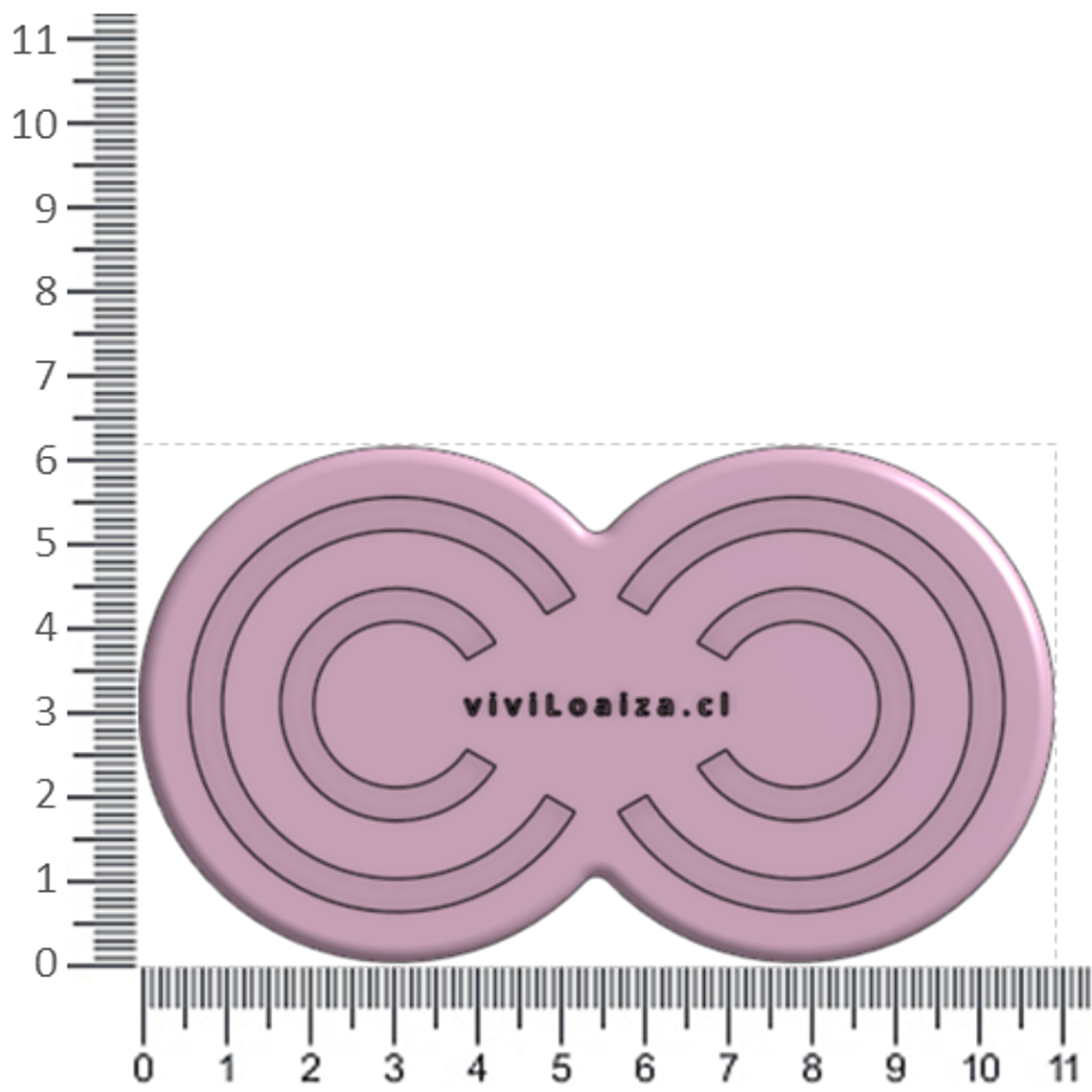 Molde Argolla Circulo 4