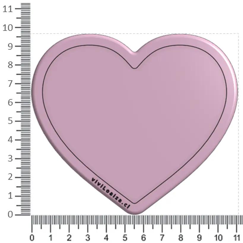 Molde Corazon XL 3