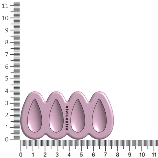 Molde Capsula Gota 2