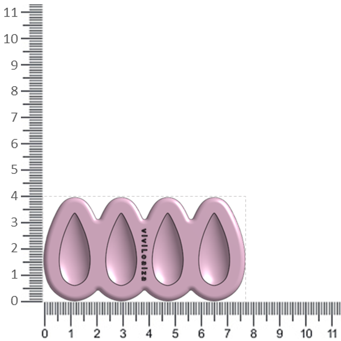 Molde Capsula Gota 2