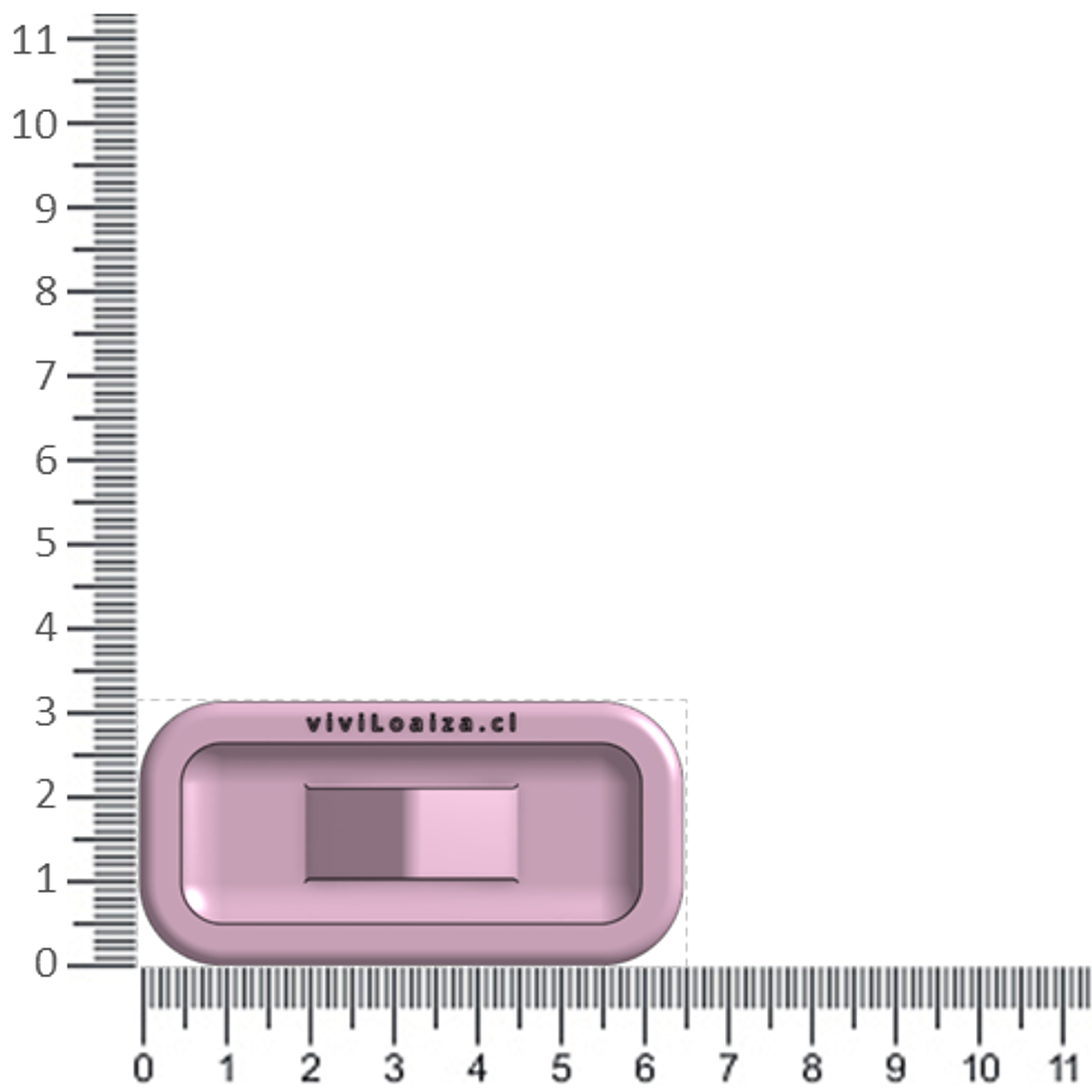 Molde Base Corazon XL 3
