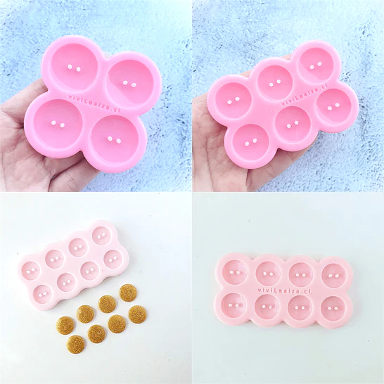 Pack Botones Lisos 1