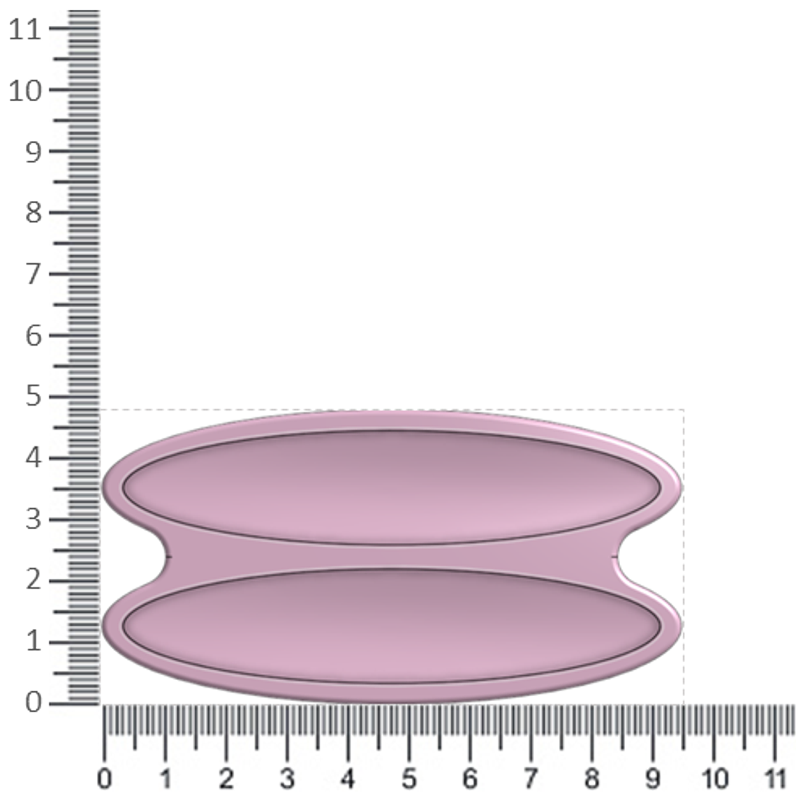 Molde Pinche Ovalado L 2