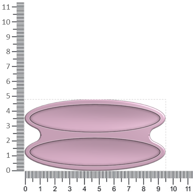 Molde Pinche Ovalado L 2