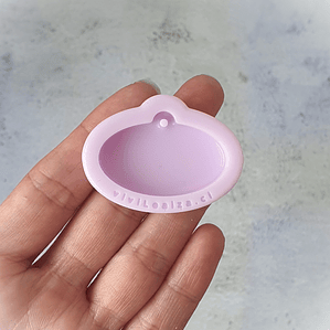 Molde Placa Ovalada S