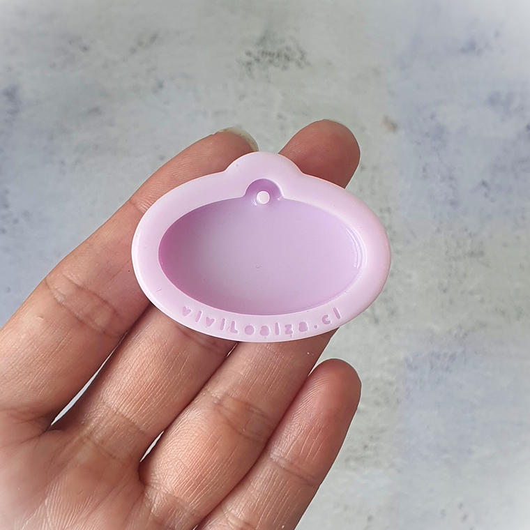 Molde Placa Ovalada S 1