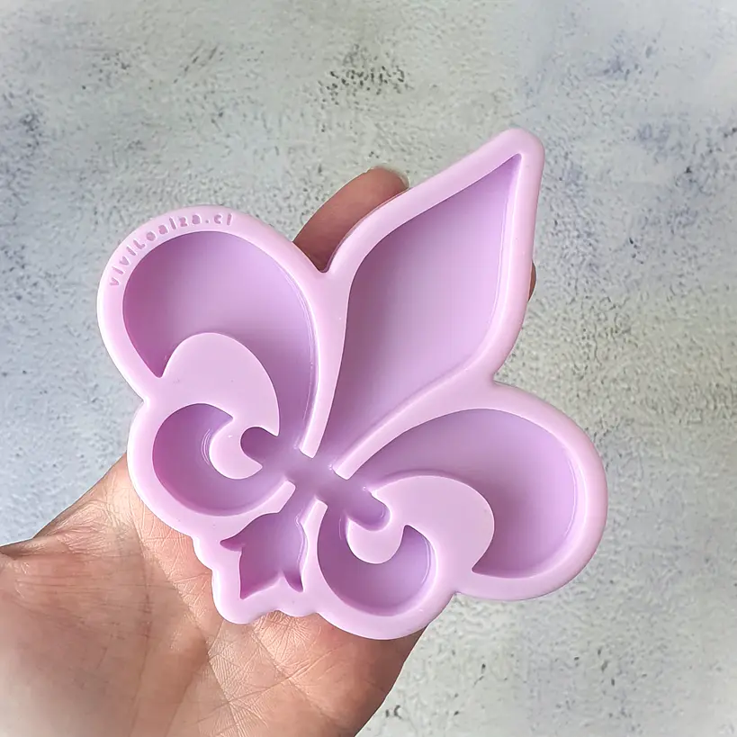 Molde Flor de Liz 1