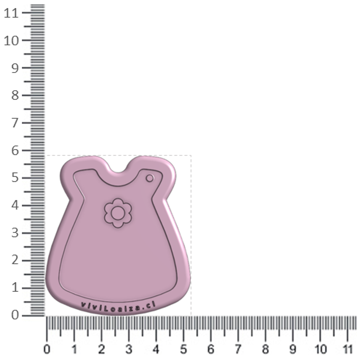 Molde Vestido Bebé 2