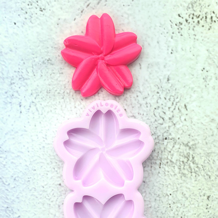 Molde Flor Sakura 3