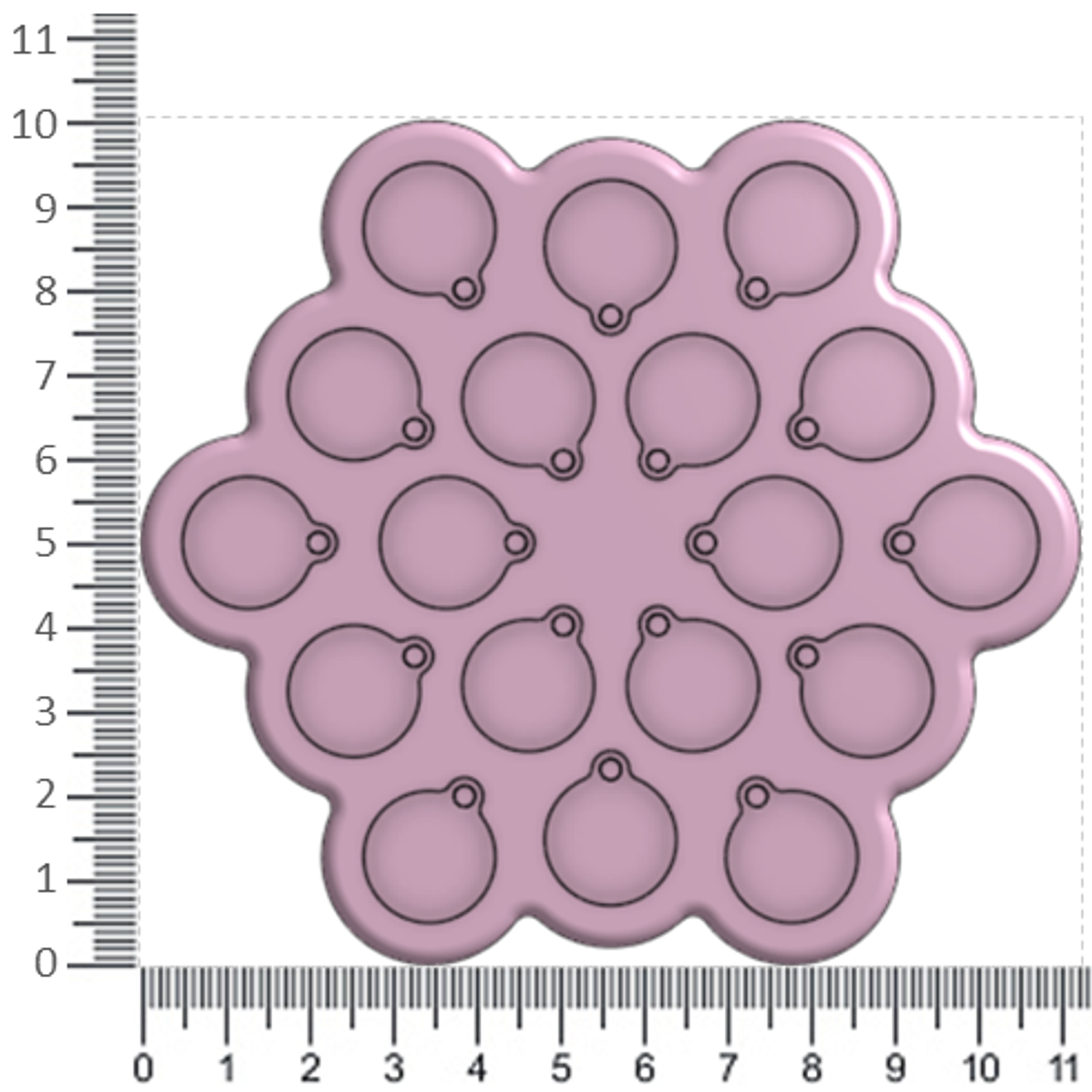 Molde Fractal Circulo 2