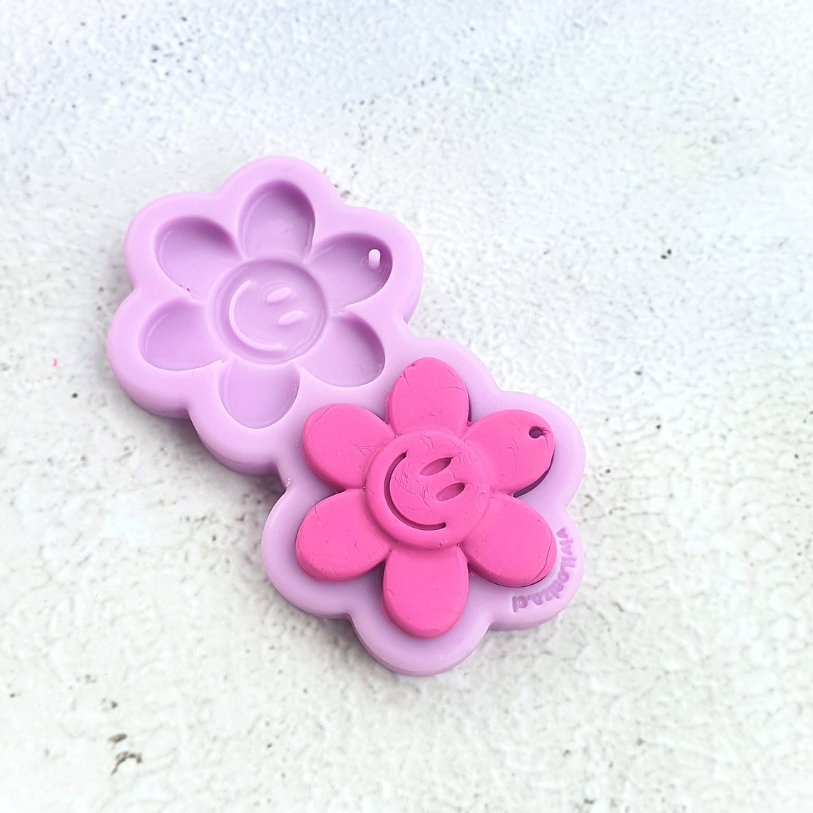 Molde Flor Sonrisa 2