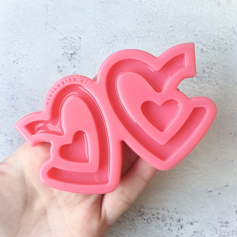 Molde Argolla Corazón 1