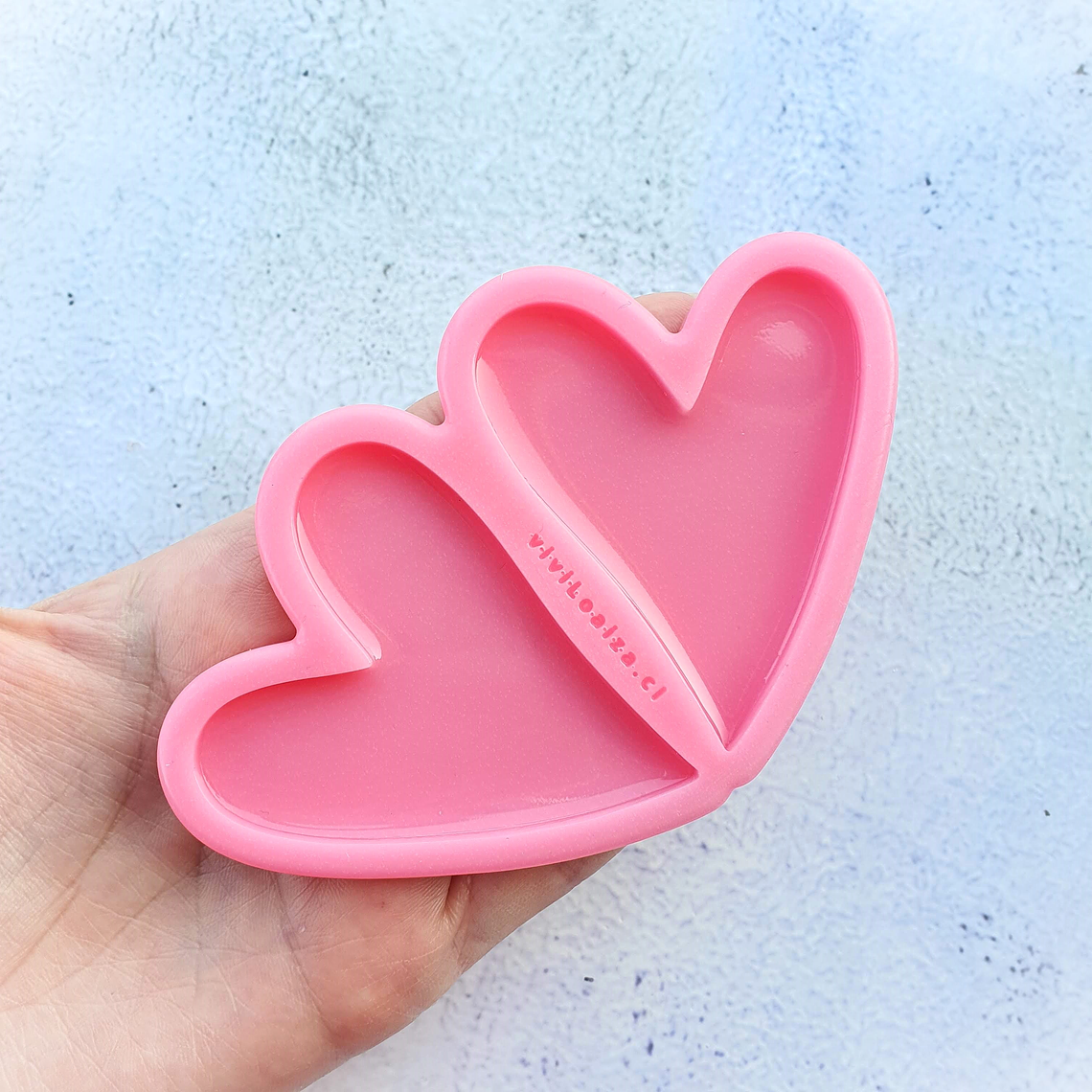 Molde Corazon Plano G 1