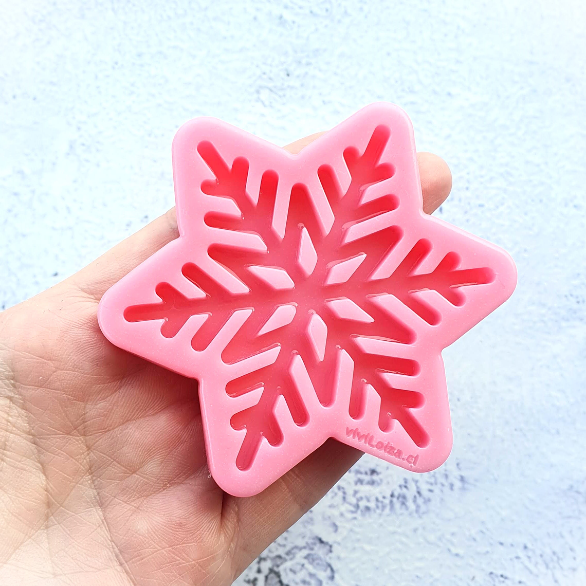 Molde Copo Nieve Líneas 1