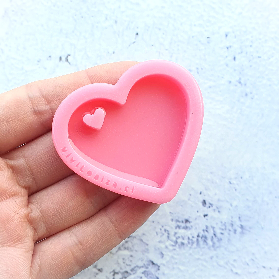 Molde Corazón Llavero 1