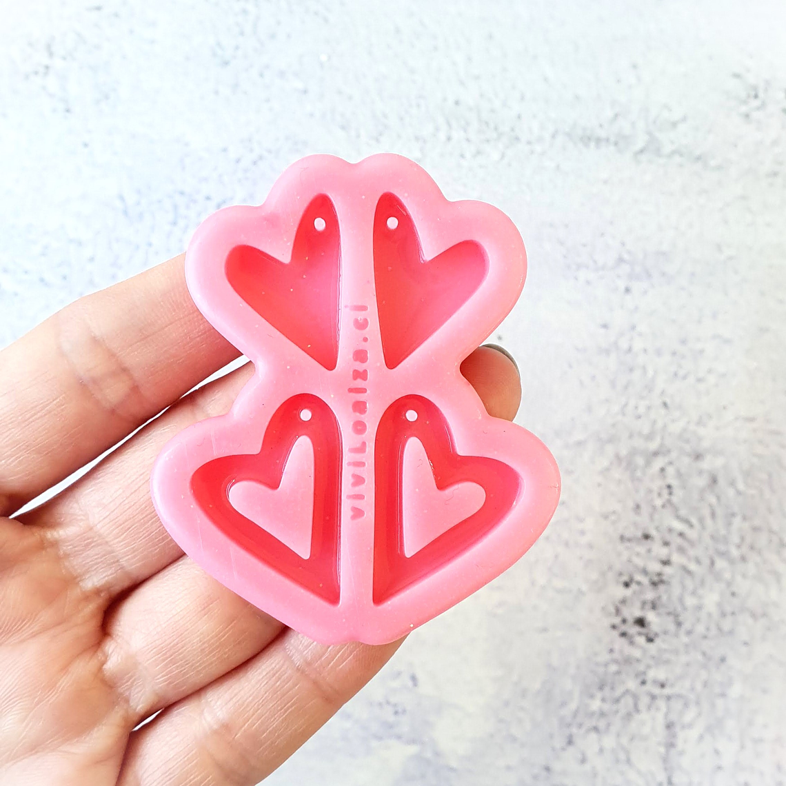 Molde Con Corazón Vacio 1