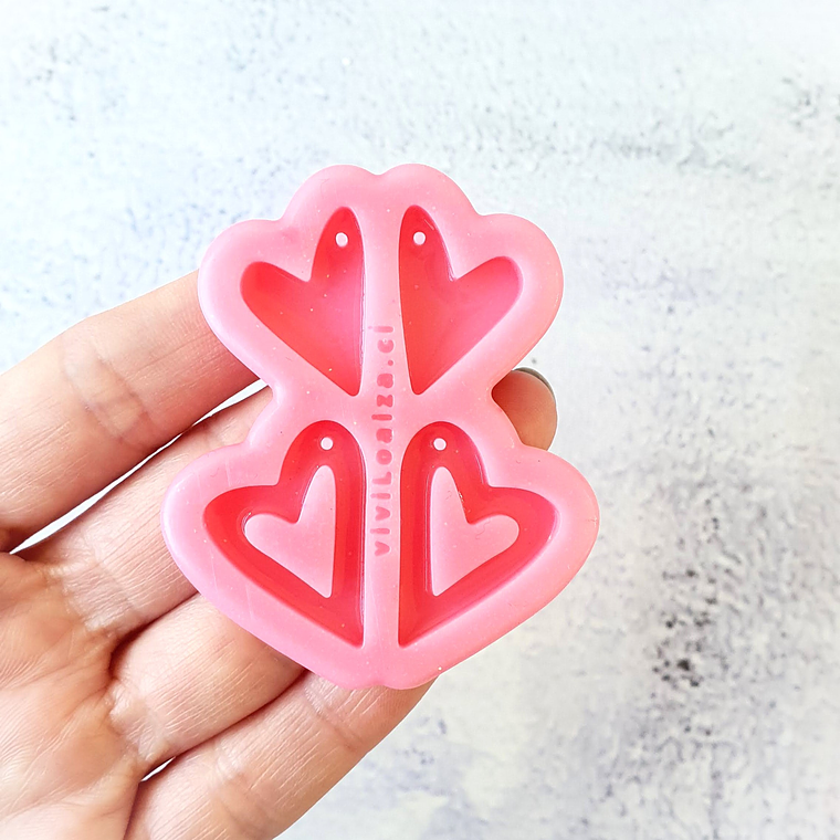 Molde Con Corazón Vacio 1