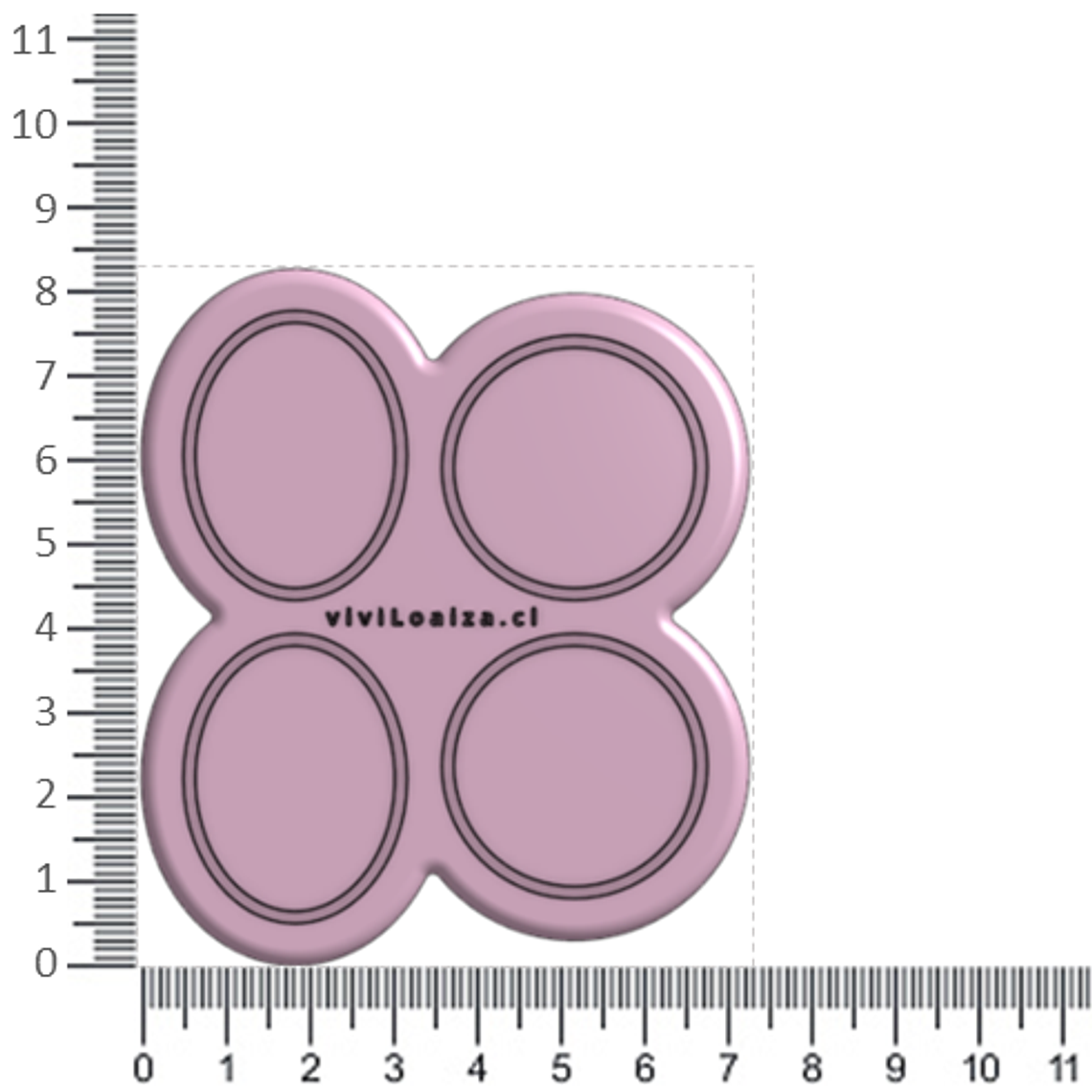 Molde Bases de aros/anillos 2