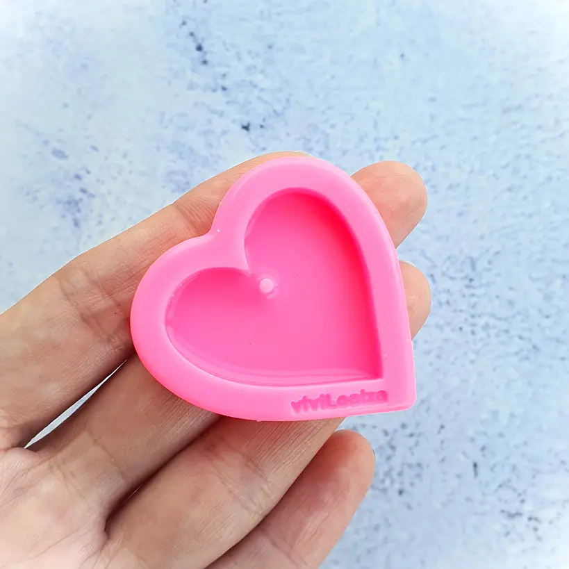 Molde Corazon solitario 1