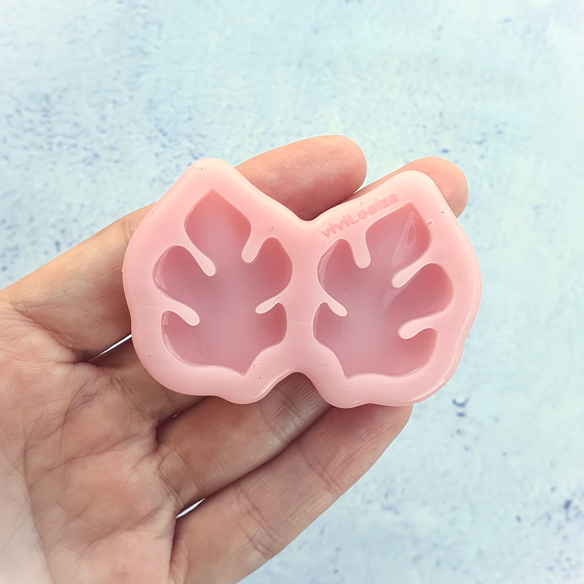 Molde Hoja tropical mini 1