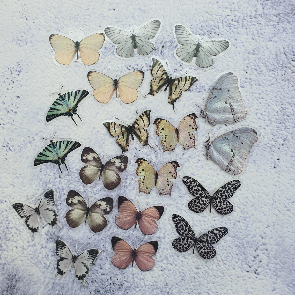20 Mariposas adhesivas 4