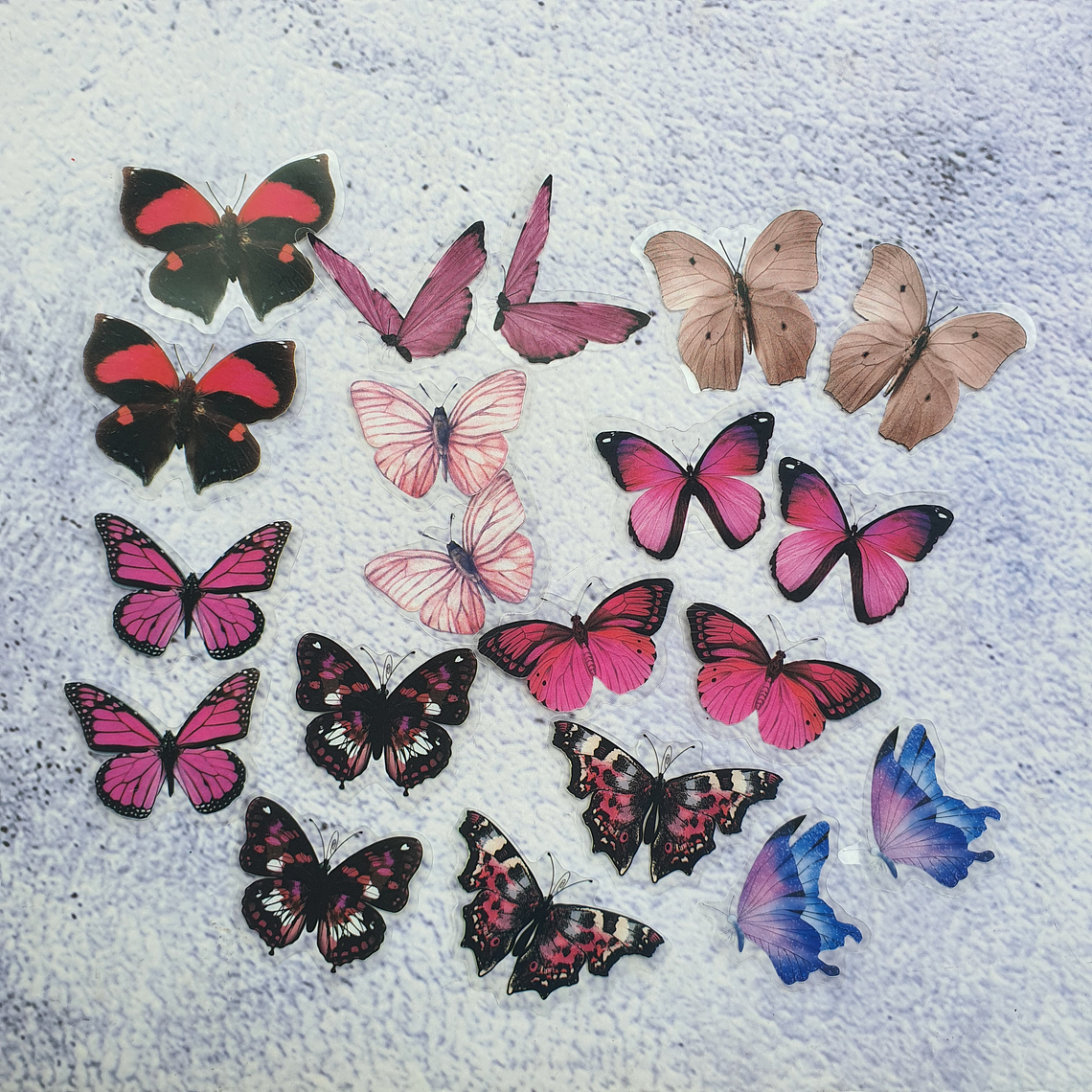 20 Mariposas adhesivas 7
