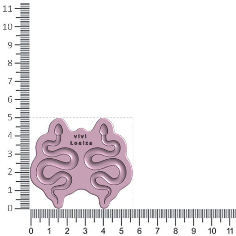 Molde Serpientes mini 2