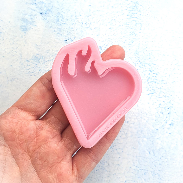 Molde Corazon Ardiente 1