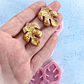 Molde Hoja tropical mini - Miniatura 2