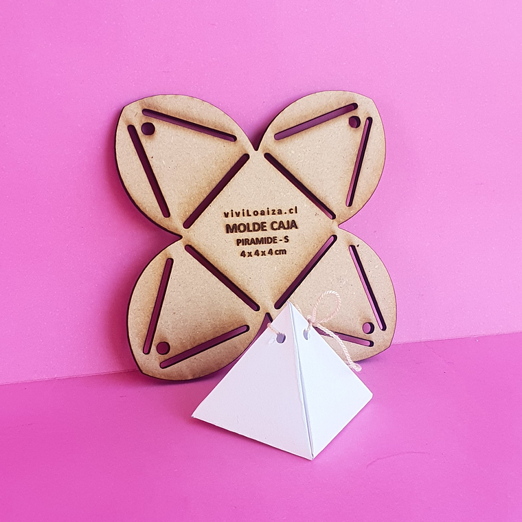 Molde Caja Piramide -S- 1